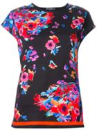 Salvatore Ferragamo Floral Print T-shirt