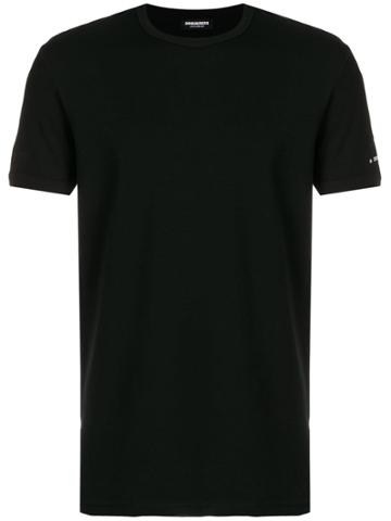 Dsquared2 Underwear Logo Printed T-shirt - Black