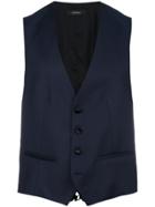 Z Zegna Welt Pocket Waistcoat - Blue