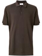 The White Briefs Short Polo Shirt - Brown