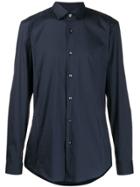 Boss Hugo Boss Long-sleeve Fitted Shirt - Blue