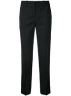 Ermanno Scervino - Cropped Trousers - Women - Spandex/elastane/viscose - 46, Women's, Black, Spandex/elastane/viscose