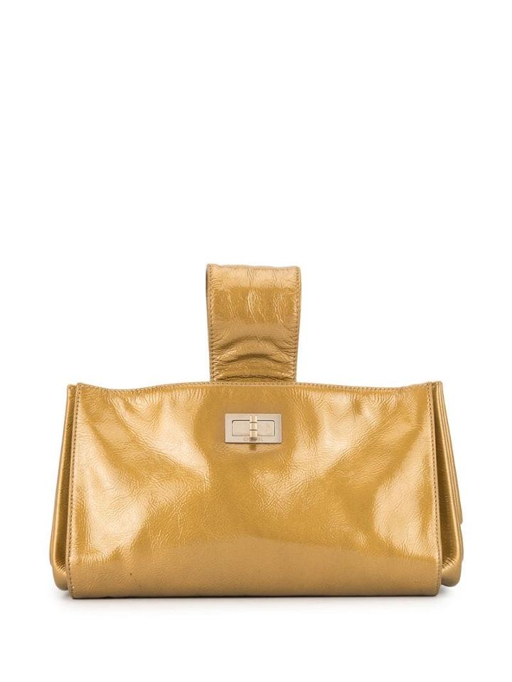 Chanel Pre-owned 2.55 Line Clutch - Gold