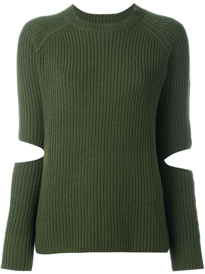 Zoe Jordan 'turing' Pullover, Women's, Size: Medium, Green, Cashmere/wool