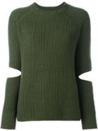 Zoe Jordan 'turing' Pullover, Women's, Size: Medium, Green, Cashmere/wool