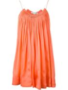 Stella Mccartney Judy Dress, Women's, Size: 38, Yellow/orange, Silk/metal Other