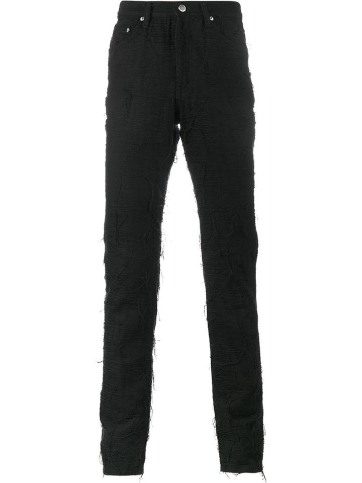 John Lawrence Sullivan Distressed Jeans - Black