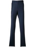 Ermenegildo Zegna Glen Check Trousers - Blue