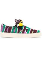 Ports 1961 Pom Pom Slip-on Sneakers
