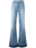 Hudson Haym Wide Leg Jeans, Women's, Size: 29, Blue, Cotton/tencel/spandex/elastane/polyester