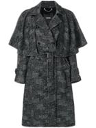 Diesel W-jadew Patchwork Coat - Black