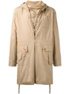 Undercover Pullover Jacket, Men's, Size: 3, Nude/neutrals, Cotton