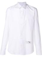 Kenzo Plain Button Shirt - White