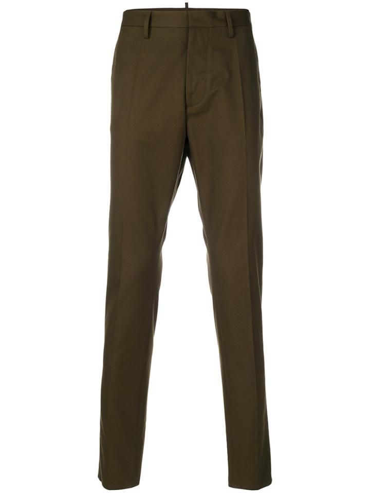 Dsquared2 Tailored Trousers - Green