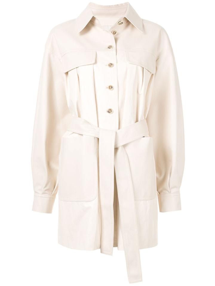 Goen.j Beau Shirt Jacket - Neutrals