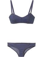 Lisa Marie Fernandez 'genevieve' Bikini - Blue