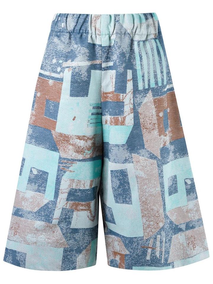 Fernanda Yamamoto Abstract Print Culotte