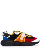 Moschino Teddy Colour-block Sneakers - Black