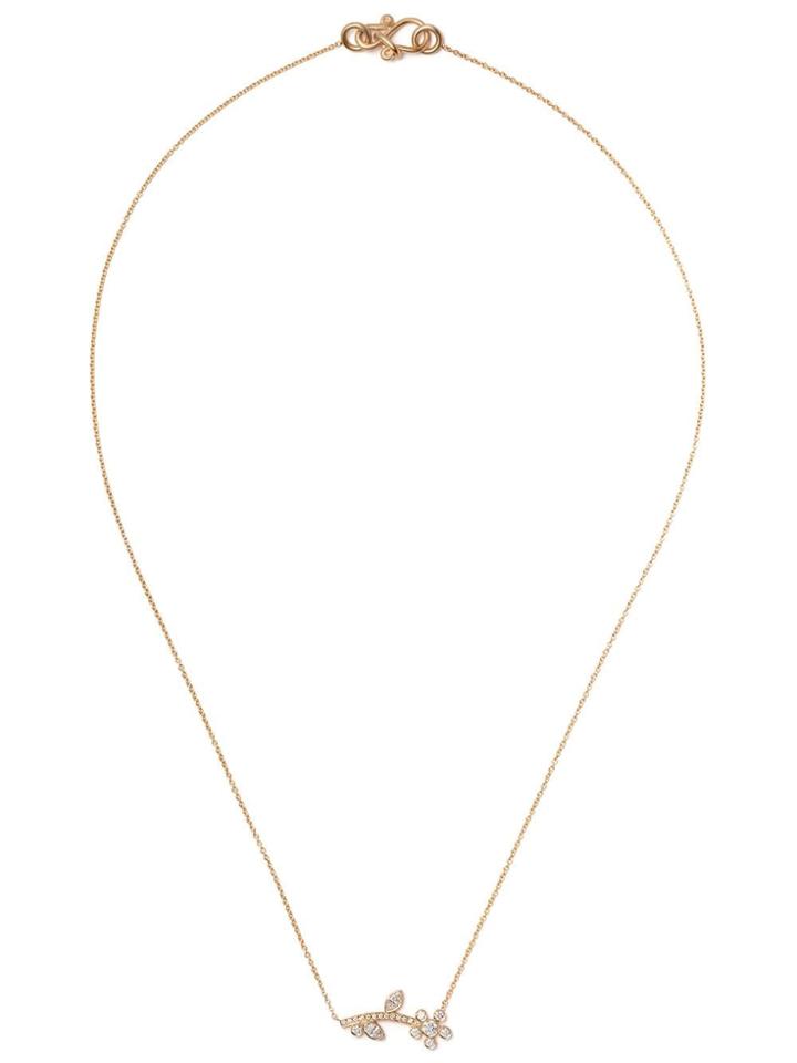 Sophie Bille Brahe 18kt Yellow Gold And Diamond Amelia Marquise