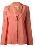 Romeo Gigli Vintage Buttoned Blazer, Women's, Size: 44, Yellow/orange