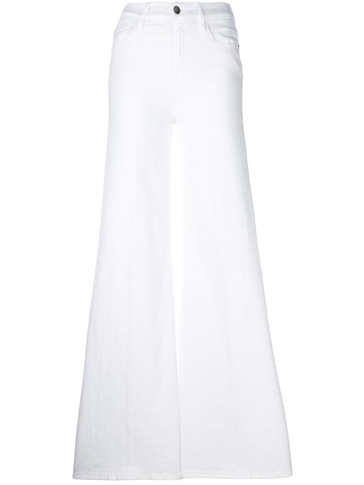 Frame Denim Flared Jeans - White