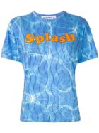 Filles A Papa Splash Rhinestone T-shirt - Blue