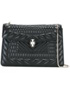 Bulgari Chain Strap Shoulder Bag, Women's, Black