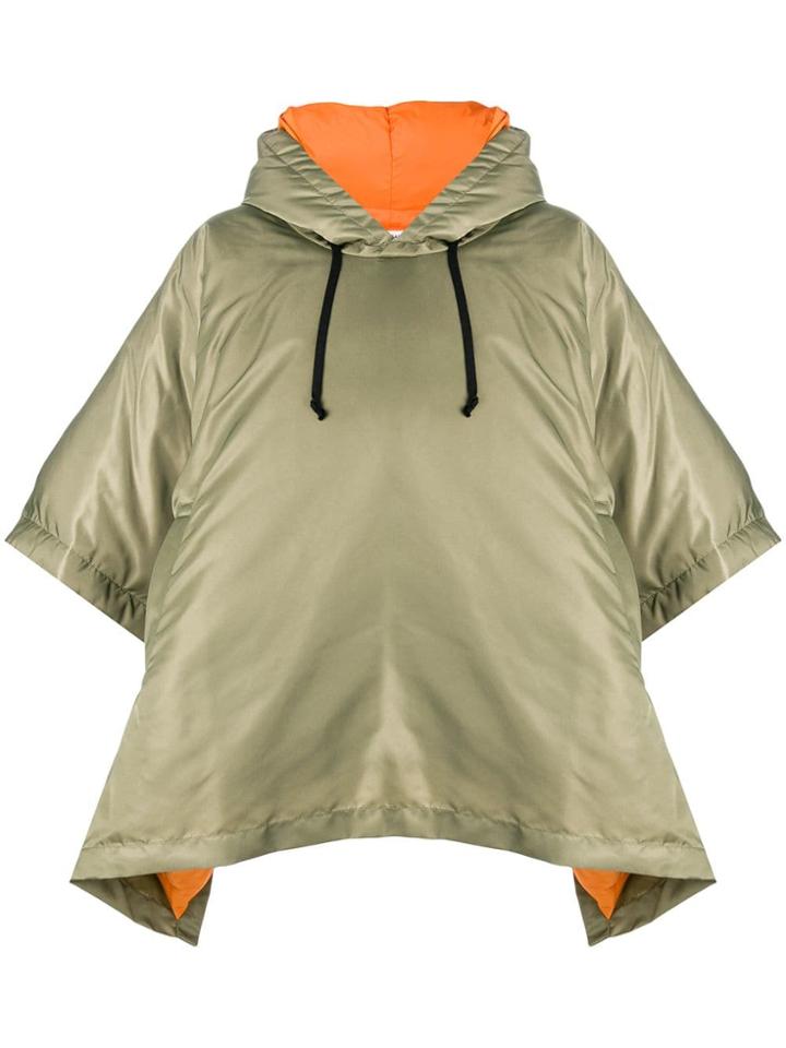 Comme Des Garçons Comme Des Garçons Padded Hooded Jacket - Green