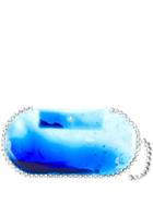 Christopher Kane Gel And Crystal Clutch - Blue