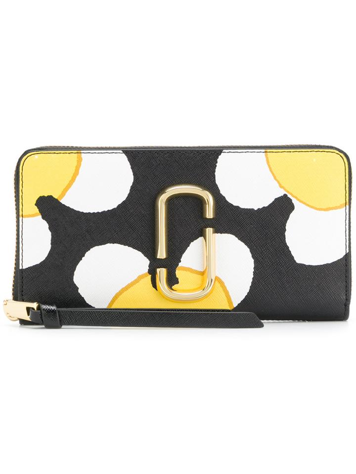 Marc Jacobs Daisy Snapshot Standard Continental Wallet - Black