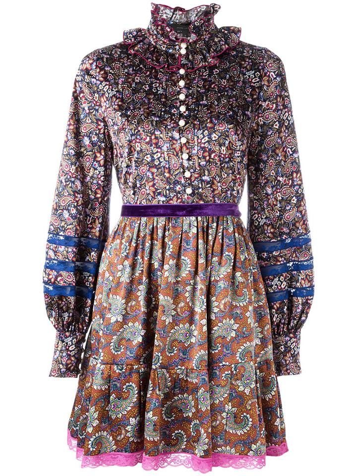 Marc Jacobs - Floral Print Dress - Women - Silk - 4, Women's, Silk