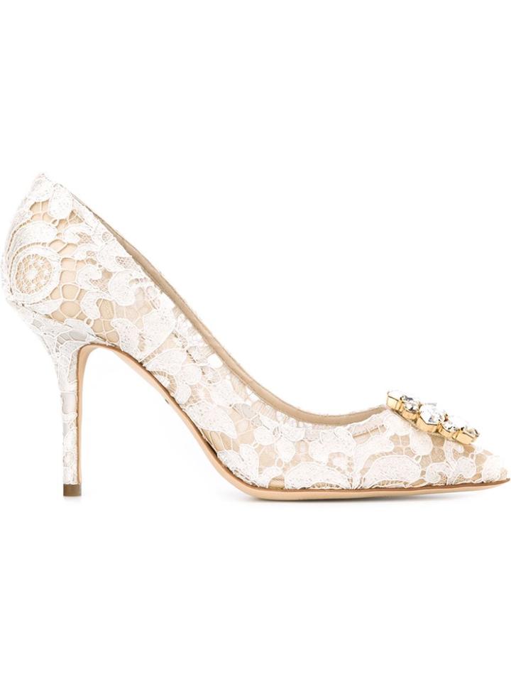 Dolce & Gabbana 'belluci' Pumps - White