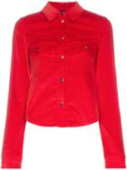 Filles A Papa Edwin Western Buttoned Cotton-blend Shirt - Red