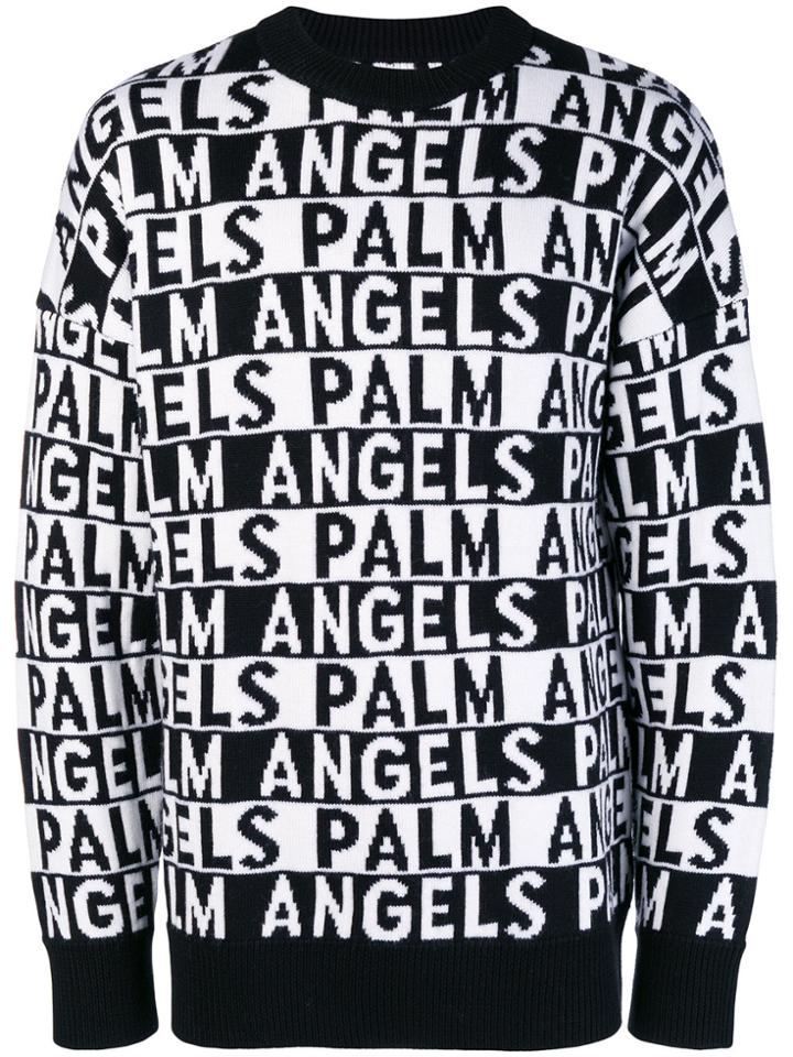 Palm Angels Knit Sweater - Black