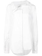 Monse Asymmetric Plain Shirt - White