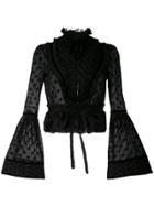 Dsquared2 Victorian Embroidered Jacket - Black