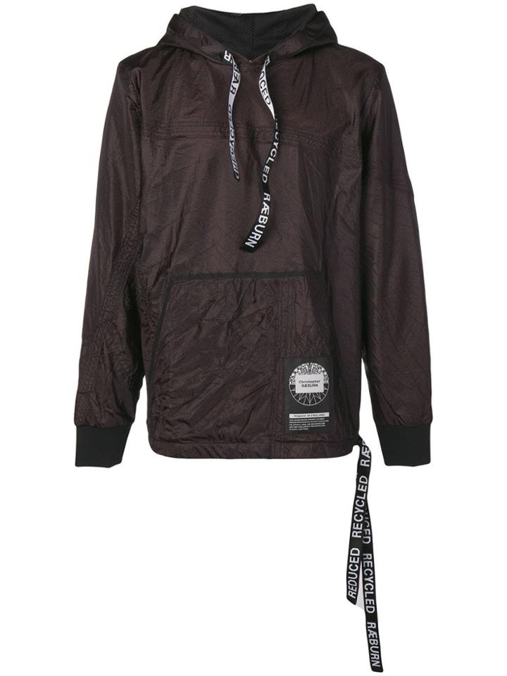 Raeburn Hooded Pull-over Jacket - Black