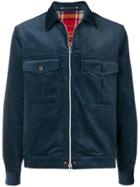Ps By Paul Smith Corduroy Shirt Jacket - Blue