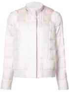Moncler Gamme Rouge - Zipped Neck Hooded Jacket - Women - Polyester - 0, Pink/purple, Polyester