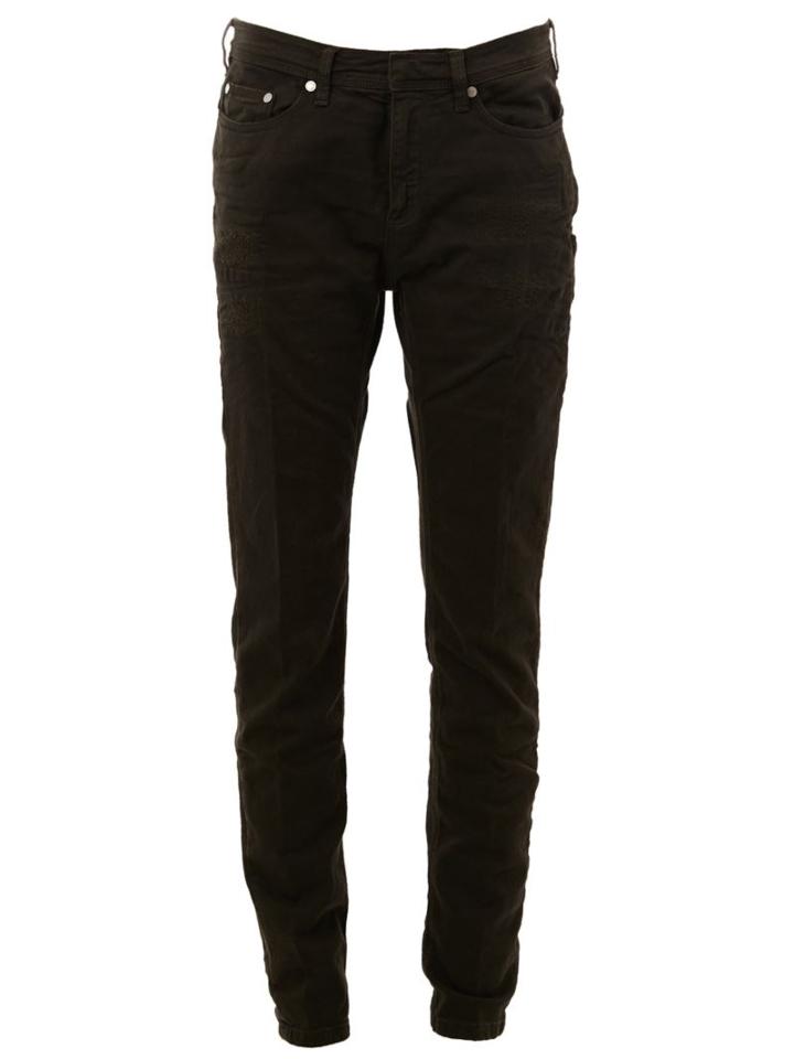 Neil Barrett Skinny Jeans, Men's, Size: 33, Black, Cotton/spandex/elastane