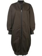 A.f.vandevorst Monday Long Bomber Jacket - Green