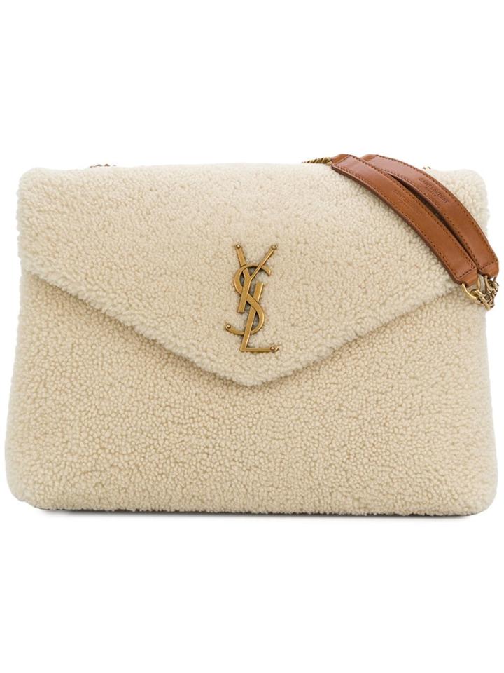 Saint Laurent Shoulder Bag - Nude & Neutrals