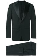 Kiton Single Breasted Suit - Black