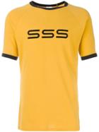 Sss Word Corp Miami Slim-fit T-shirt - Yellow & Orange