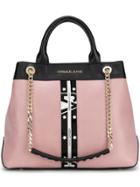 Versace Jeans Star Stripe Tote - Pink