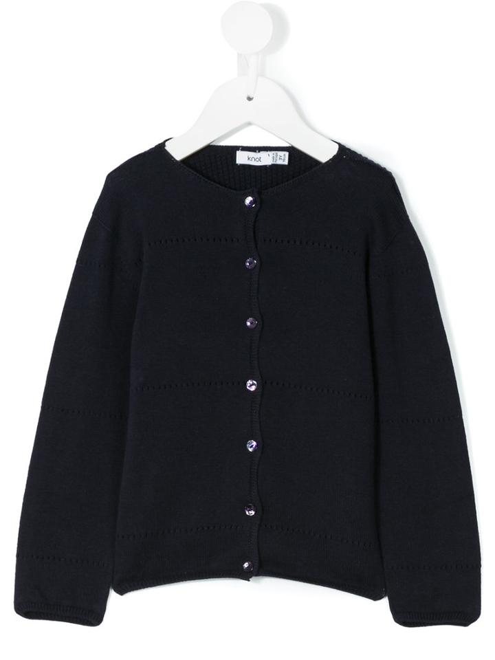 Knot - Alice Cardigan - Kids - Cotton - 6 Yrs, Blue