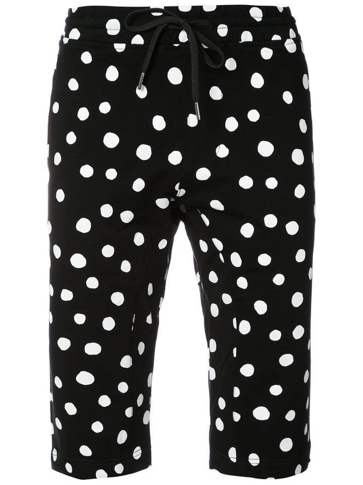 Stampd - Printed Shorts - Women - Cotton/spandex/elastane - M, Black, Cotton/spandex/elastane
