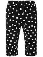 Stampd - Printed Shorts - Women - Cotton/spandex/elastane - M, Black, Cotton/spandex/elastane