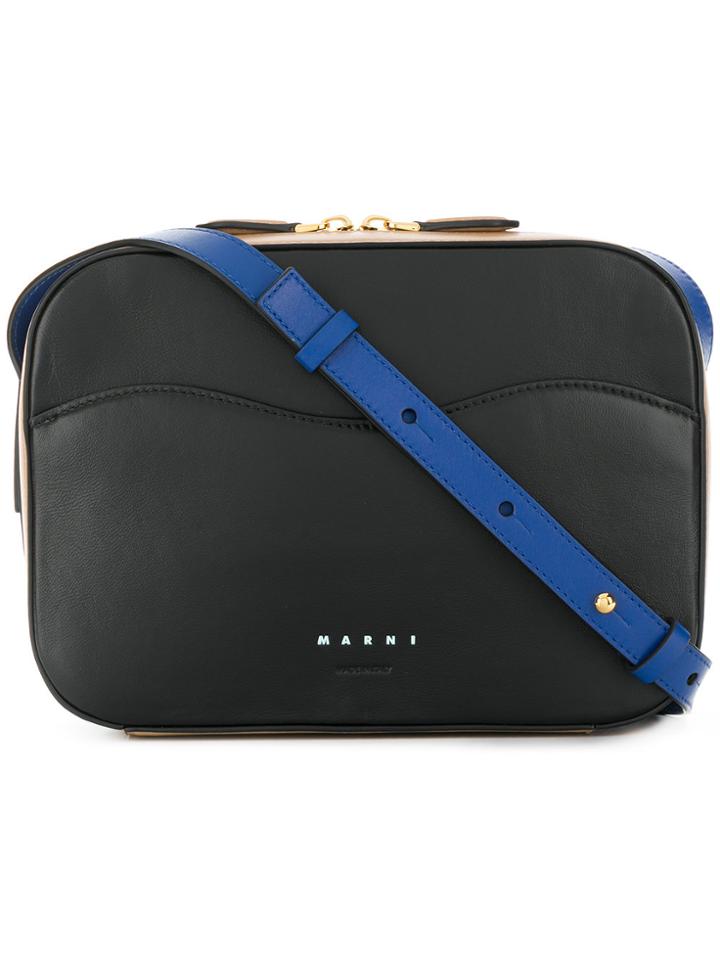 Marni Crossbody Box Bag - Black