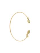 Myrto Anastasopoulou Stone Embellished Cuff Bracelet - Gold